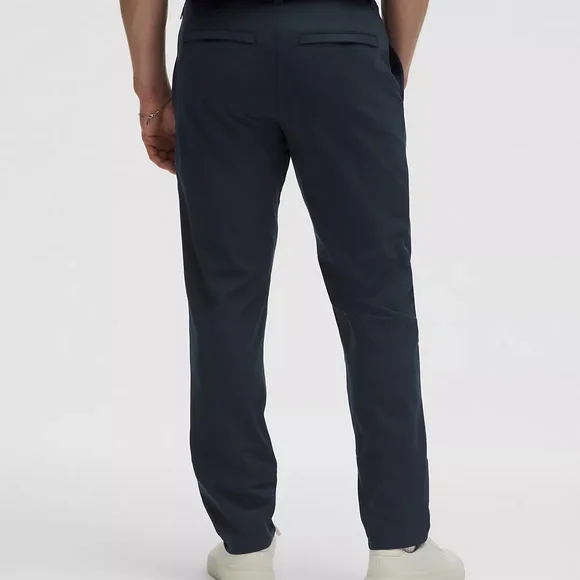 Lululemon ABC Classic Fit Trousers, Warpstreme, 36 X 32, Navy Blue - Picture 2 of 10